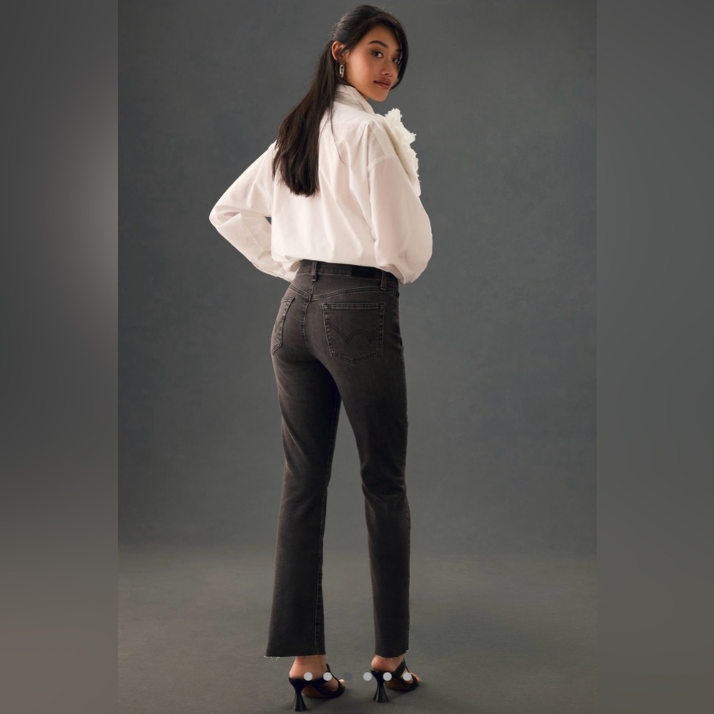 Edwin Bree High Rise Straight Leg Jean